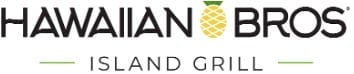 Hawaiian Bros Island Grill logo with pineapple icon